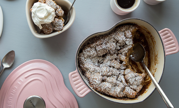 HOME CINNAMON SWIRL BREAD PUDDING