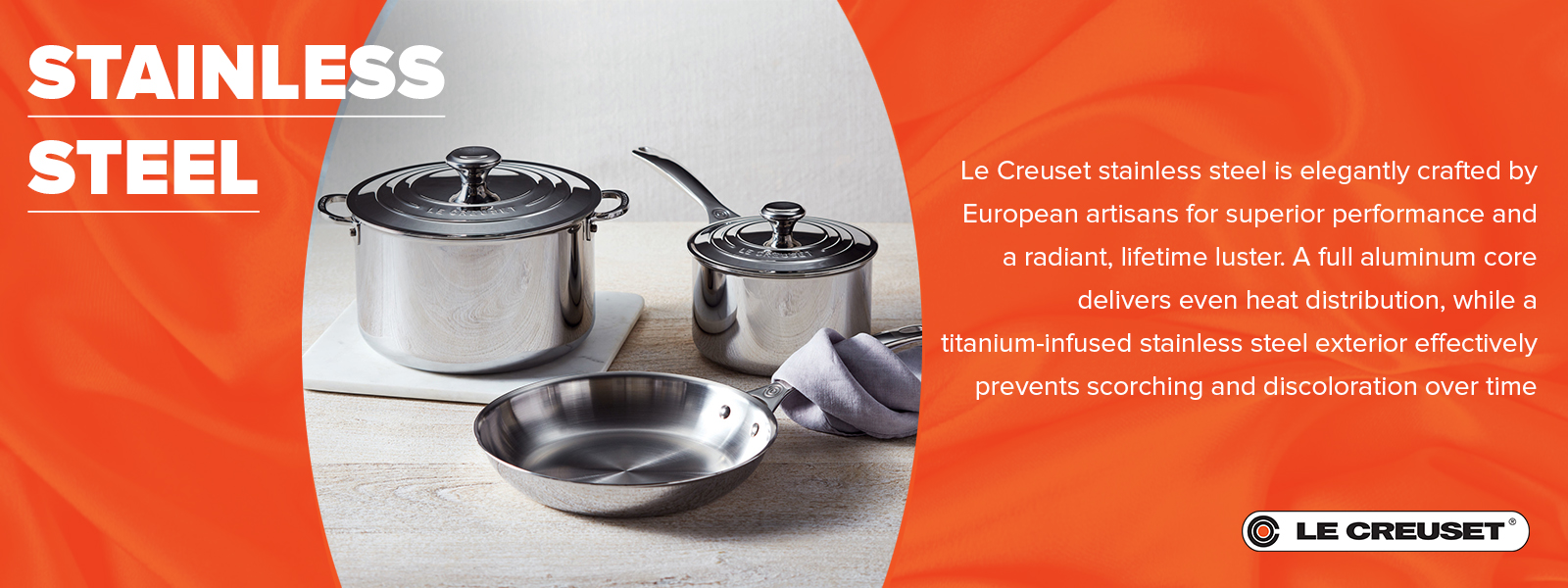 Le Creuset Stainless Steel