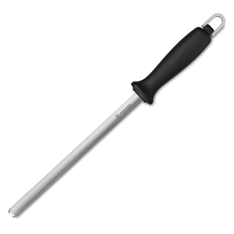 Wusthof Diamond Sharpening Stick 23cm Black Silver