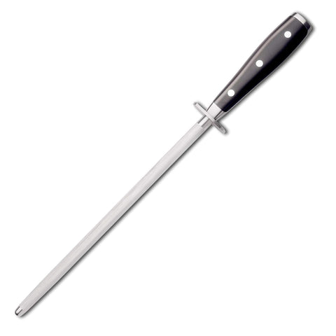 Wusthof Sharpening 10" Honing Steel, (Classic Ikon)