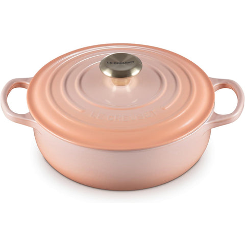 Le Creuset 3.5 qt. Signature Sauteuse - Peche