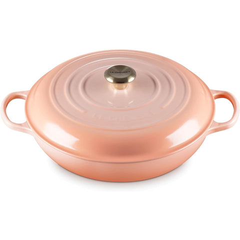 Le Creuset 3.5 qt. Signature Braiser - Peche