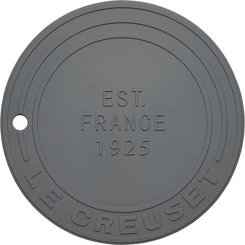 Le Creuset 8" diameter Silicone Trivet (est. 1925) - Oyster