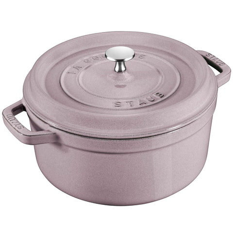 STAUB 5.5-QT ROUND DUTCH OVEN - LILAC