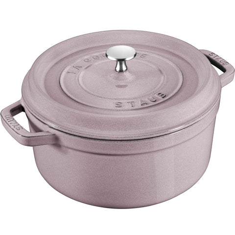 STAUB 7-QT ROUND DUTCH OVEN - LILAC
