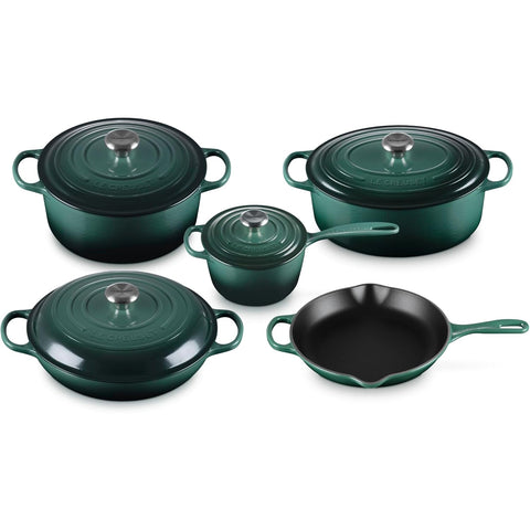 Le Creuset 9-Piece Signature Cookware Set - Artichaut