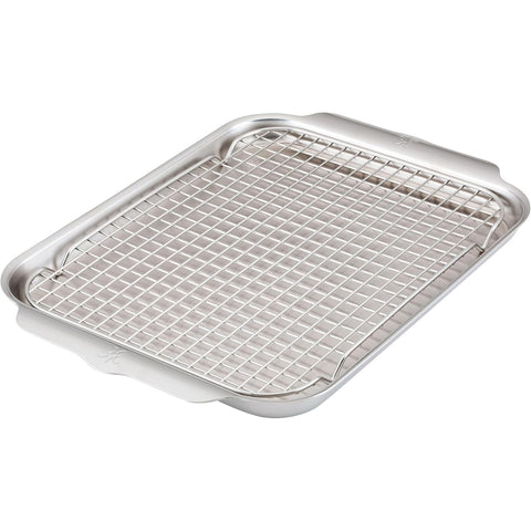 Hestan Provisions Ovenbond 2Pc Ovenbond Medium Sheet Pan Set
Includes: 1/Each Medium Sheet Pan, Baking Rack