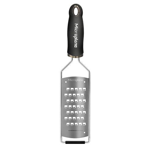 Microplane 45008 Gourmet Series Stainless Steel Extra Coarse Grater , Silver