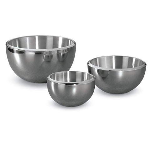 Hammer Stahl Milano Collection Serving Bowl Set, Stainless Steel
