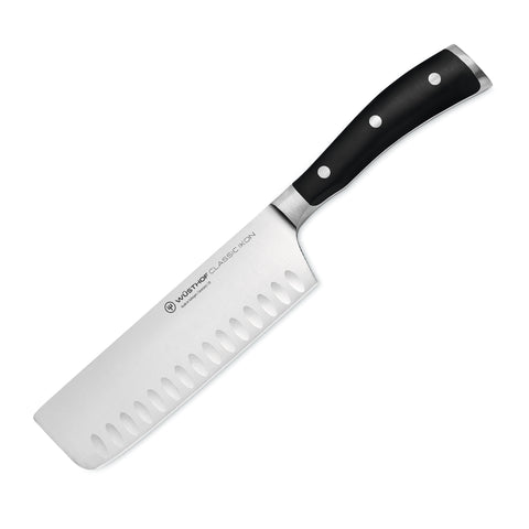 Wusthof Classic 7-Inch Nakiri Knife with Hollow Edge