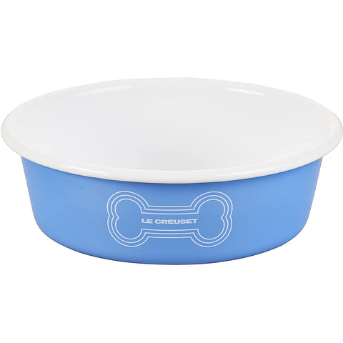 Le Creuset 4 cup Medium Dog Bowl - Light Blue