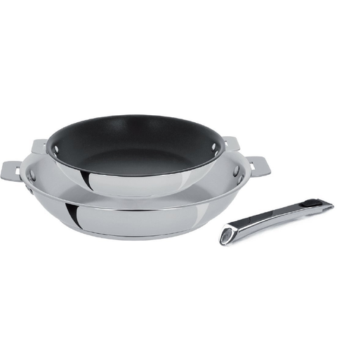 Cristel Casteline 2-Piece Fry Pan Set