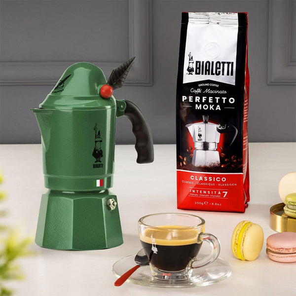 Bialetti - Moka Express Alpina: Iconic Stovetop Espresso Maker, Moka P