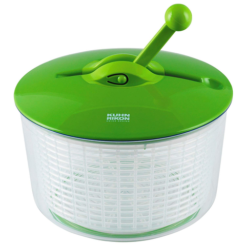 Kuhn Rikon Ratchet Salad Spinner - Green