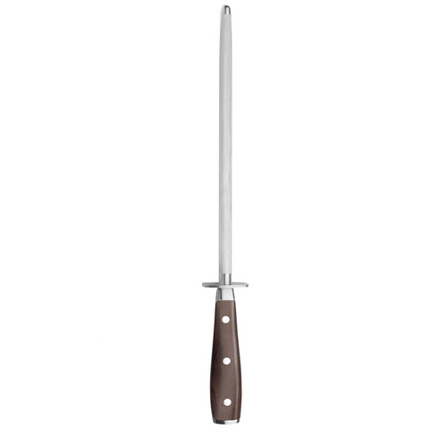 WUSTHOF IKON 10" SHARPENING STEEL , DOUBLE BOLSTER