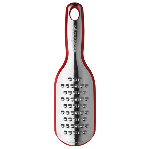 MICROPLANE ELITE SERIES EXTRA COARSE GRATER - RED