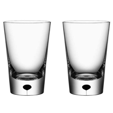 Orrefors Metropol Tumbler Glass, Set of 2, Clear