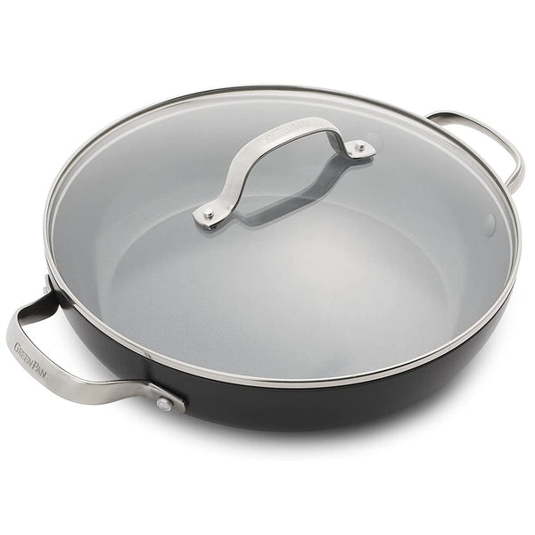 GreenPan Valencia Pro 2-qt. Saucepan with Lid, Color: Gray - JCPenney