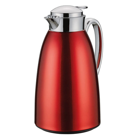 Cilio Venezia 1 Liter Insulated Flask, Stainless Steel Red