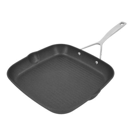 Demeyere AluPro 11-inch Aluminum Nonstick Perfect Pan Grill Pan
