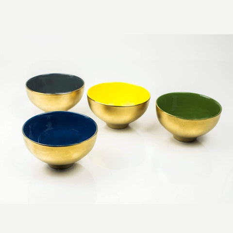 Yedi Desert Gold Bowls, Set of 4