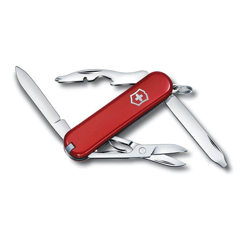 Victorinox Swiss Army Rambler Pocket Knife, Red ,58mm