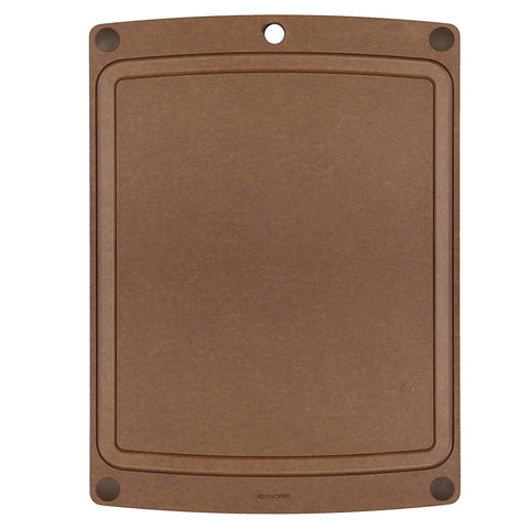 Epicurean All-In-One 19.5-Inch × 14.5-Inch Cutting Board, Nutmeg/Brown