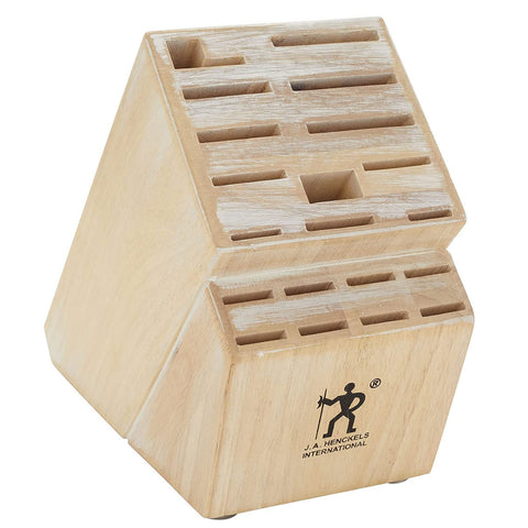 Henckels 19-Slot Knife Storage Block - Distressed White