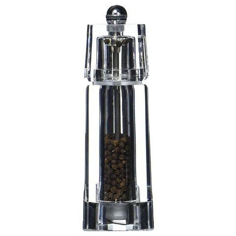 Peugeot Chaumont 6 Inch Pepper Mill, Clear
