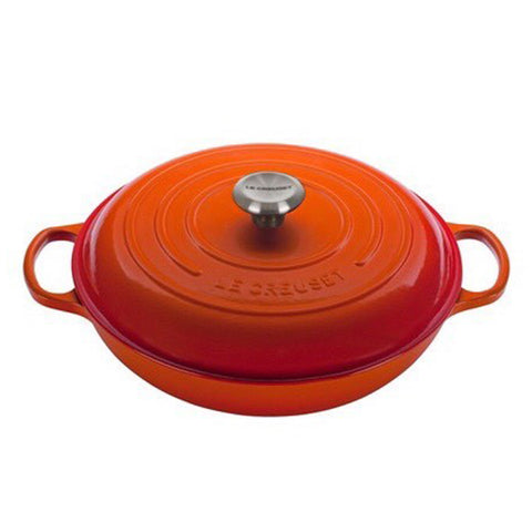 Le Creuset 5-Quart Braiser - Flame