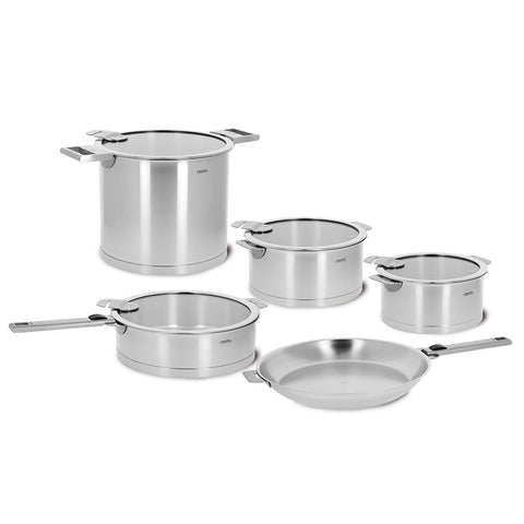 CRISTEL STRATE 13-PIECE STAINLESS STEEL COOKWARE SET