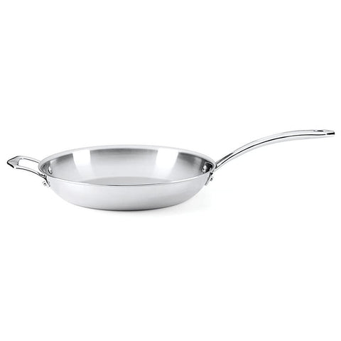 The French Chefs 5 Ply Stainless Steel 12 Inch Fry Pan