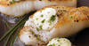 PAN-ROASTED SEA BASS WITH GARLIC BUTTER