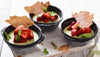 BASIL CURD PARFAIT WITH MARINATED STRAWBERRIES