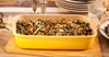GREEN BEAN CASSEROLE , CRISPY SHALLOTS & MUSHROOMS