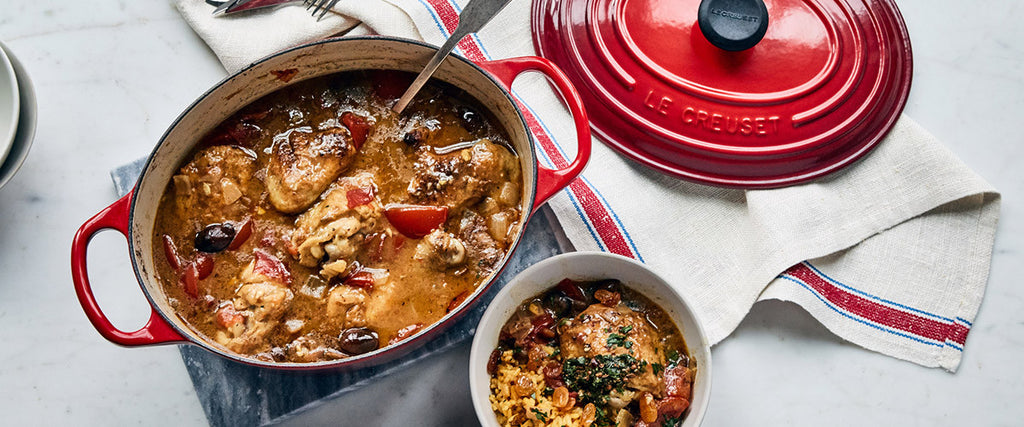 MOROCCAN CHICKEN STEW WITH CHERMOULA