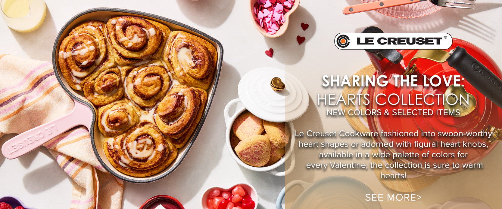 Le Creuset Heart Collection
