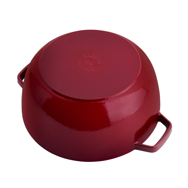 Staub Cast Iron - 5-qt Essential French Oven - Cherry