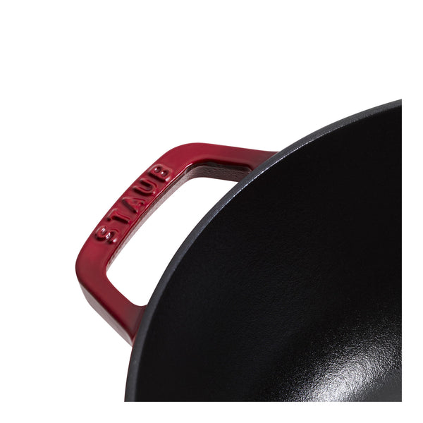 Staub Cast Iron - 5-qt Essential French Oven - Cherry