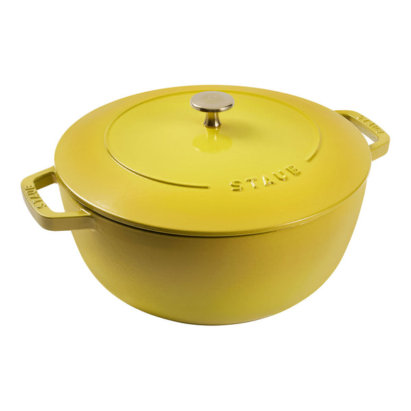 Staub Cast Iron - 5-qt Essential French Oven - Citron