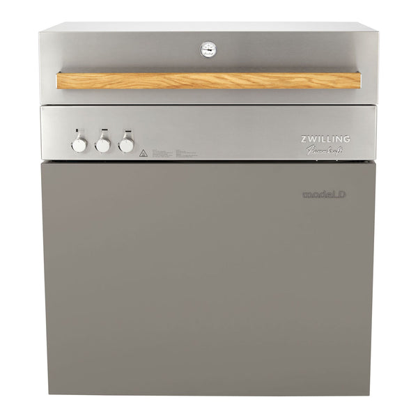 ZWILLING Flammkraft Model D Freestanding Natural Gas Grill - Taupe
