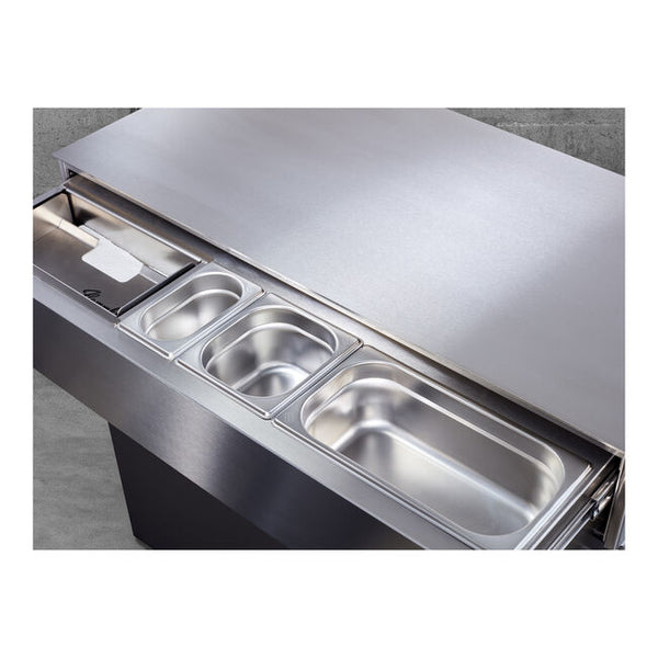 ZWILLING Flammkraft Model M Outdoor Kitchen Module - Ivory Black