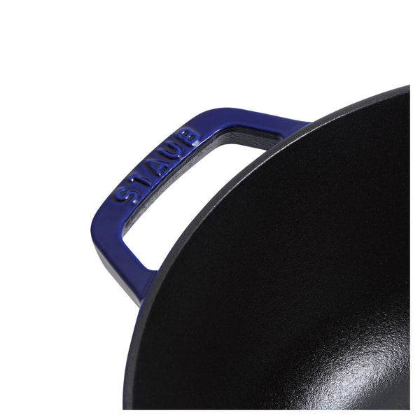 Staub Cast Iron - Specialty Shaped Dutch Ovens 5qt Essential French Oven - Dark Blue