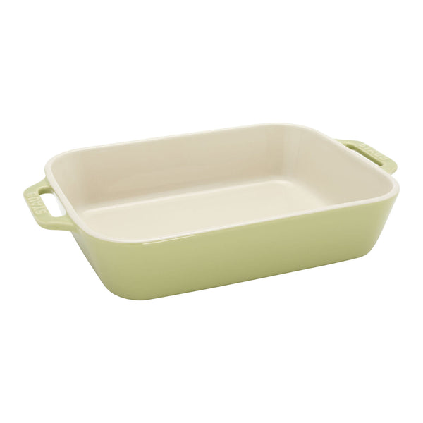 Staub Stoneware 4-pc Macaron Mixed Baking Dish Set - Light Green