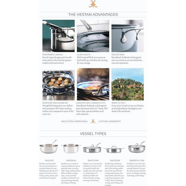 Hestan ProBond 8.5" Open Skillet (22cm)