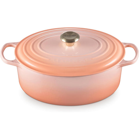 Le Creuset 6.75 qt. Signature Oval Dutch Oven - Peche