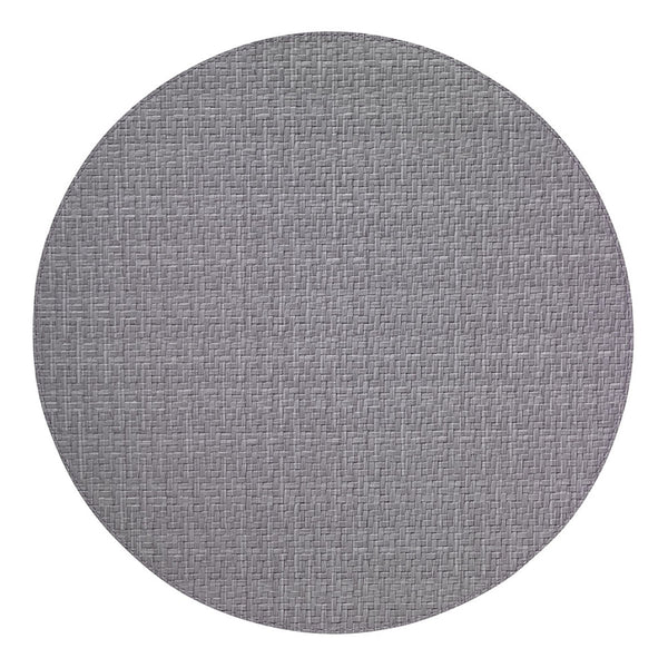 Bodrum Wicker Gray 15 Inch Round Placemats Set of 4