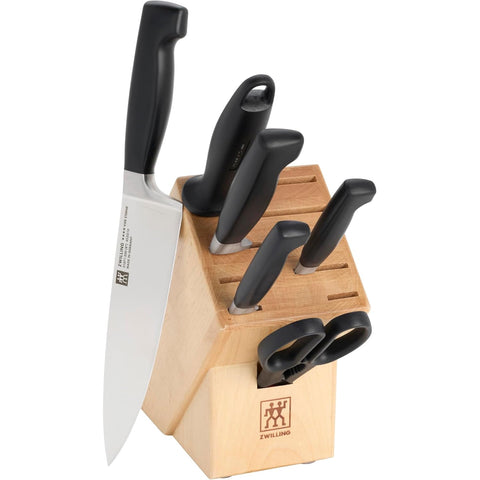 ZWILLING Four Star 7-pc Knife Block Set