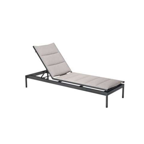 Tropitone Cabana Club Padded Sling Chaise Lounge - Armless,
15" Seat Height