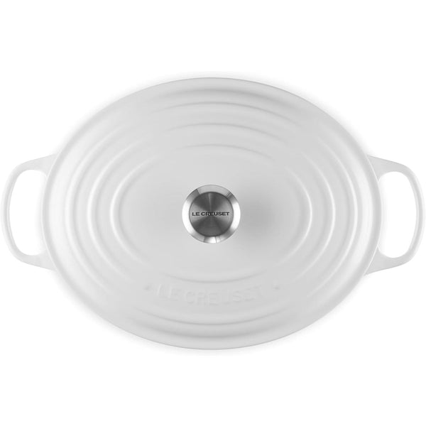Le Creuset 8 qt. Signature Oval Dutch Oven - White